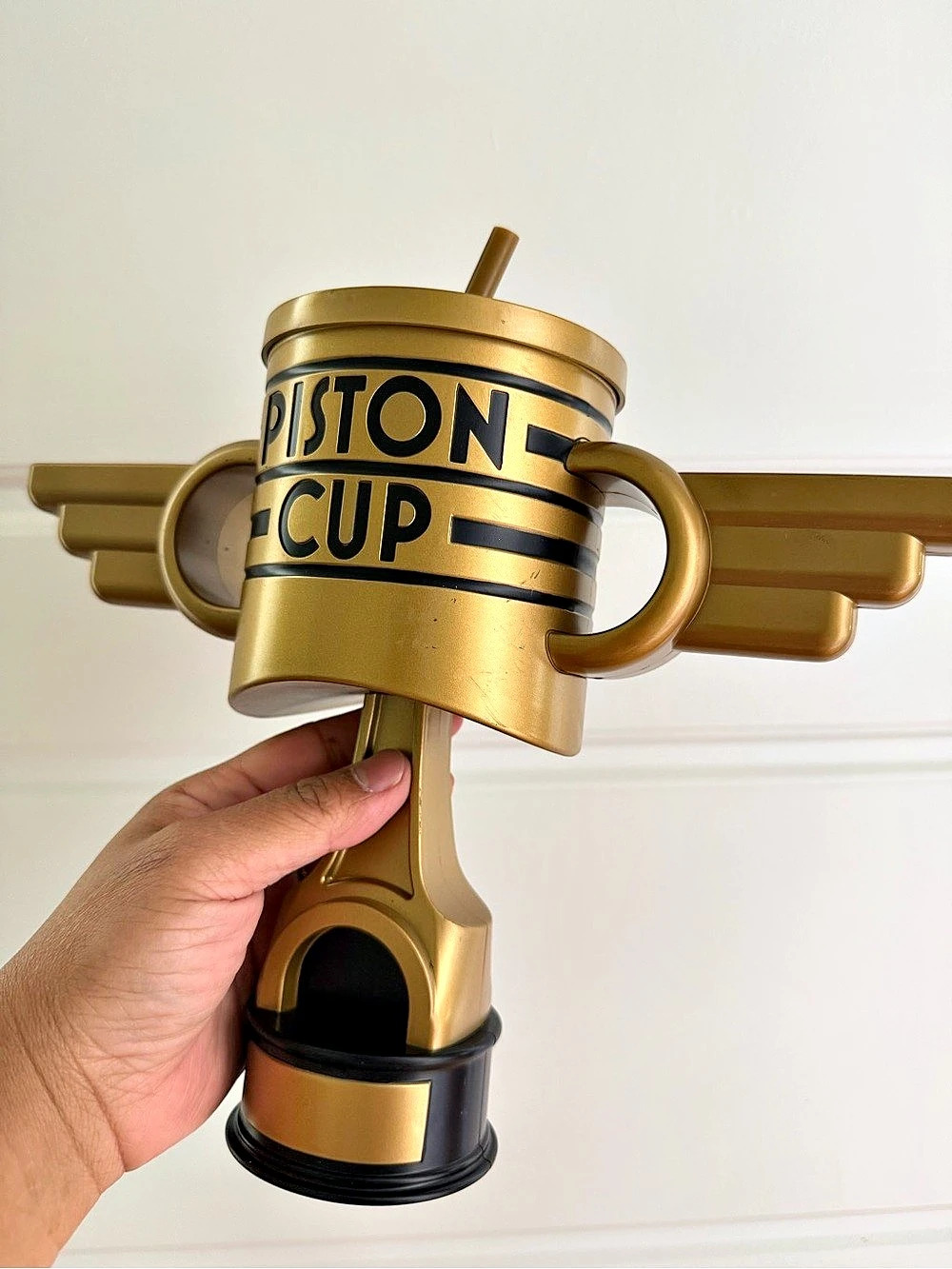 Disney Pixar Cars 20th Anniversary Piston Cup Trophy Drink Cup